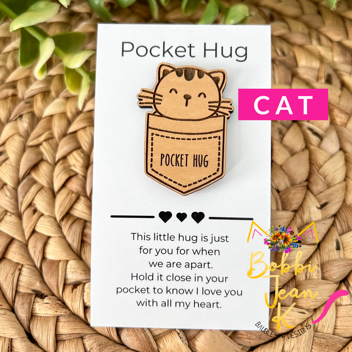 Pocket Hugs: Choose from 8 Animal Options