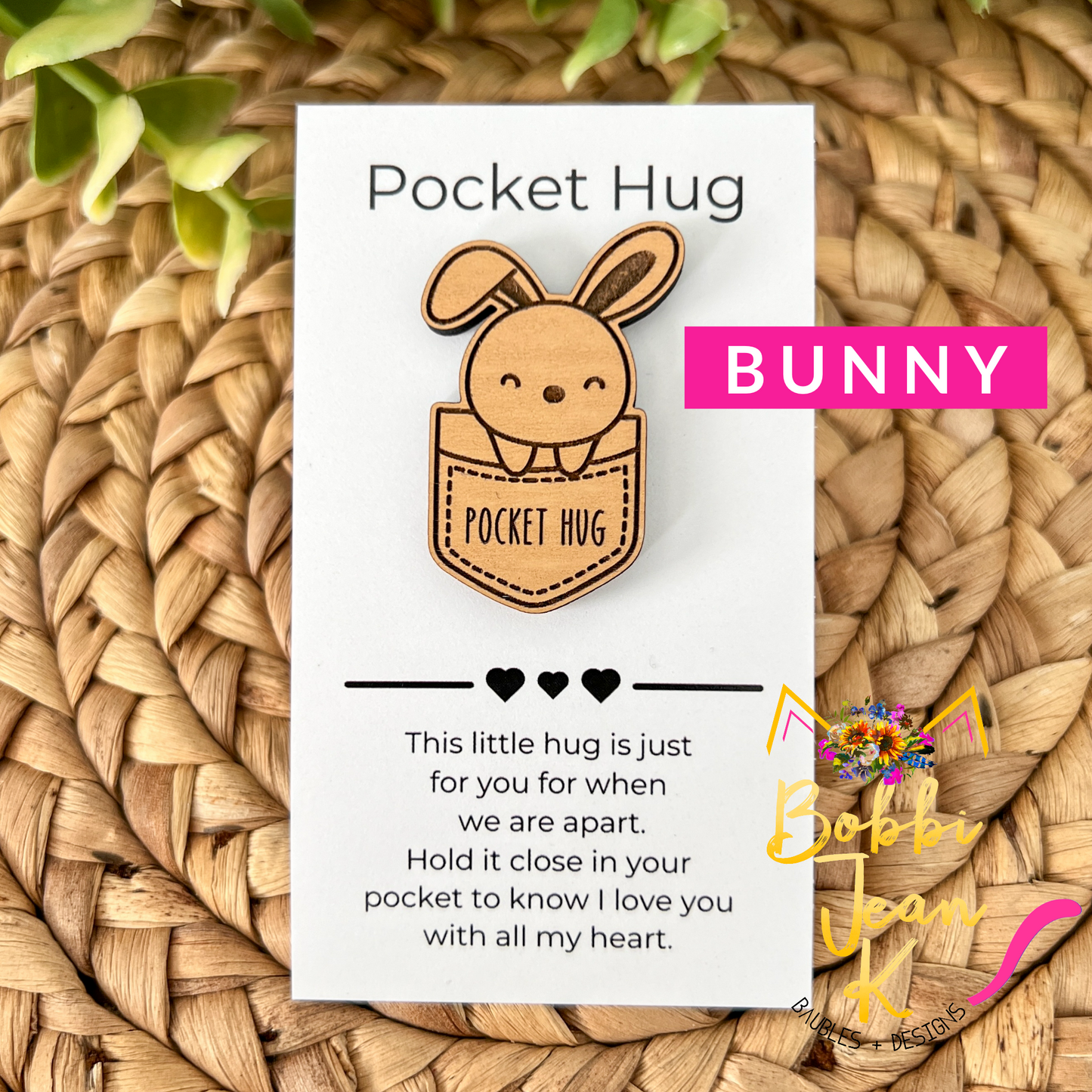 Pocket Hugs: Choose from 8 Animal Options