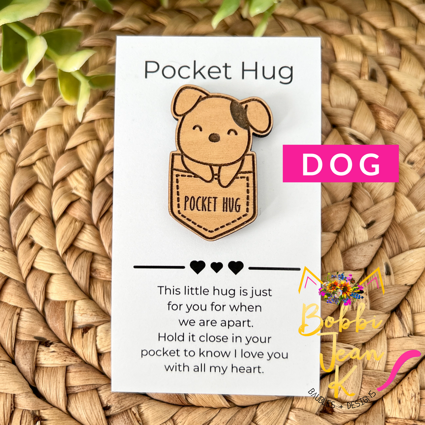 Pocket Hugs: Choose from 8 Animal Options