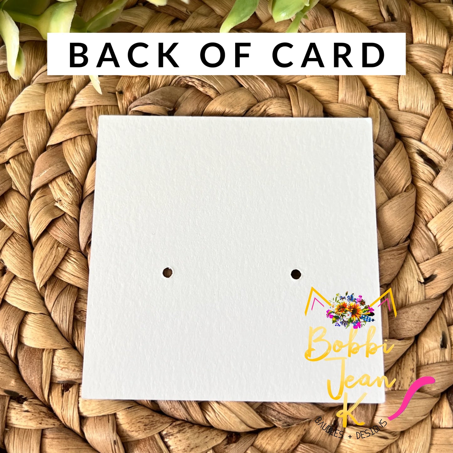 Thank You For Helping Me Shine Earring & Stud Card Add-On for Gift-Giving (CARD ONLY) - FREE WHILE SUPPLIES LAST