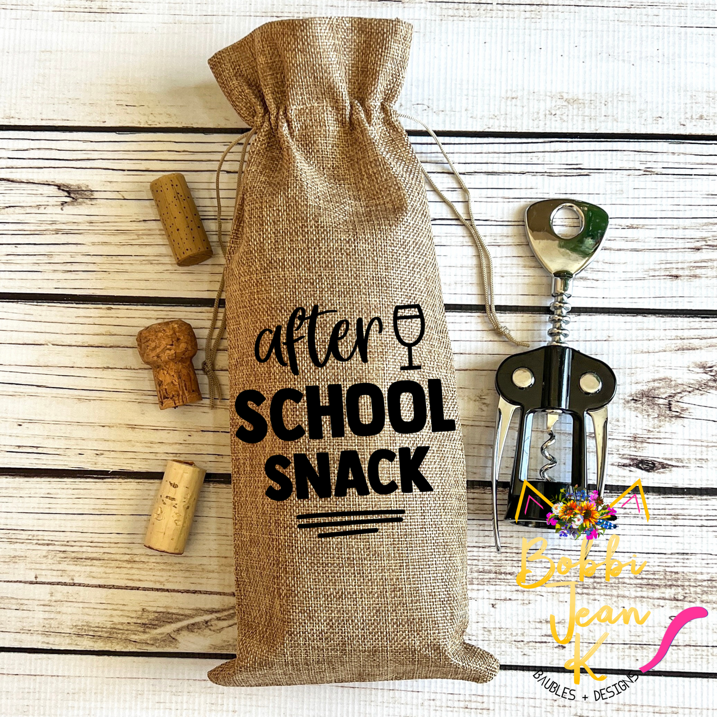 Wine Gift Bag: After School Snack