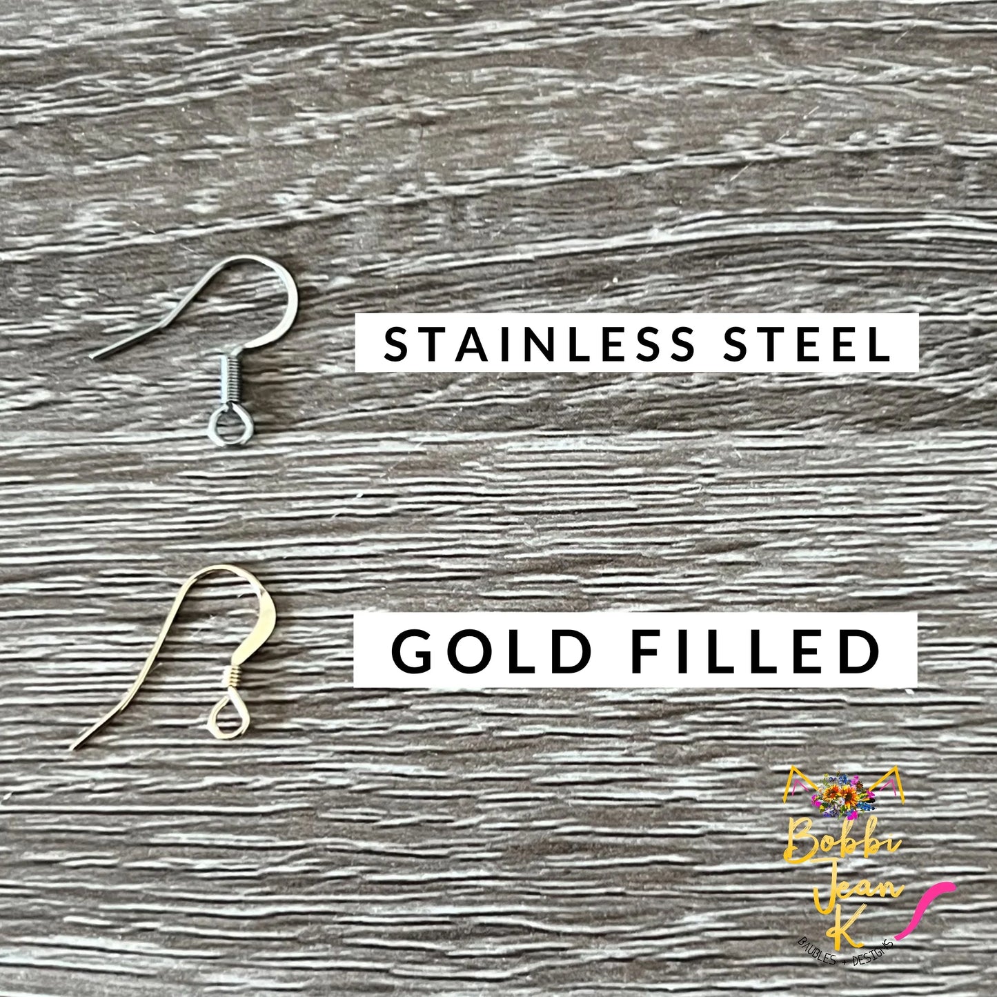 Fall Floral Leather Earrings: Choose From 3 Shape Options