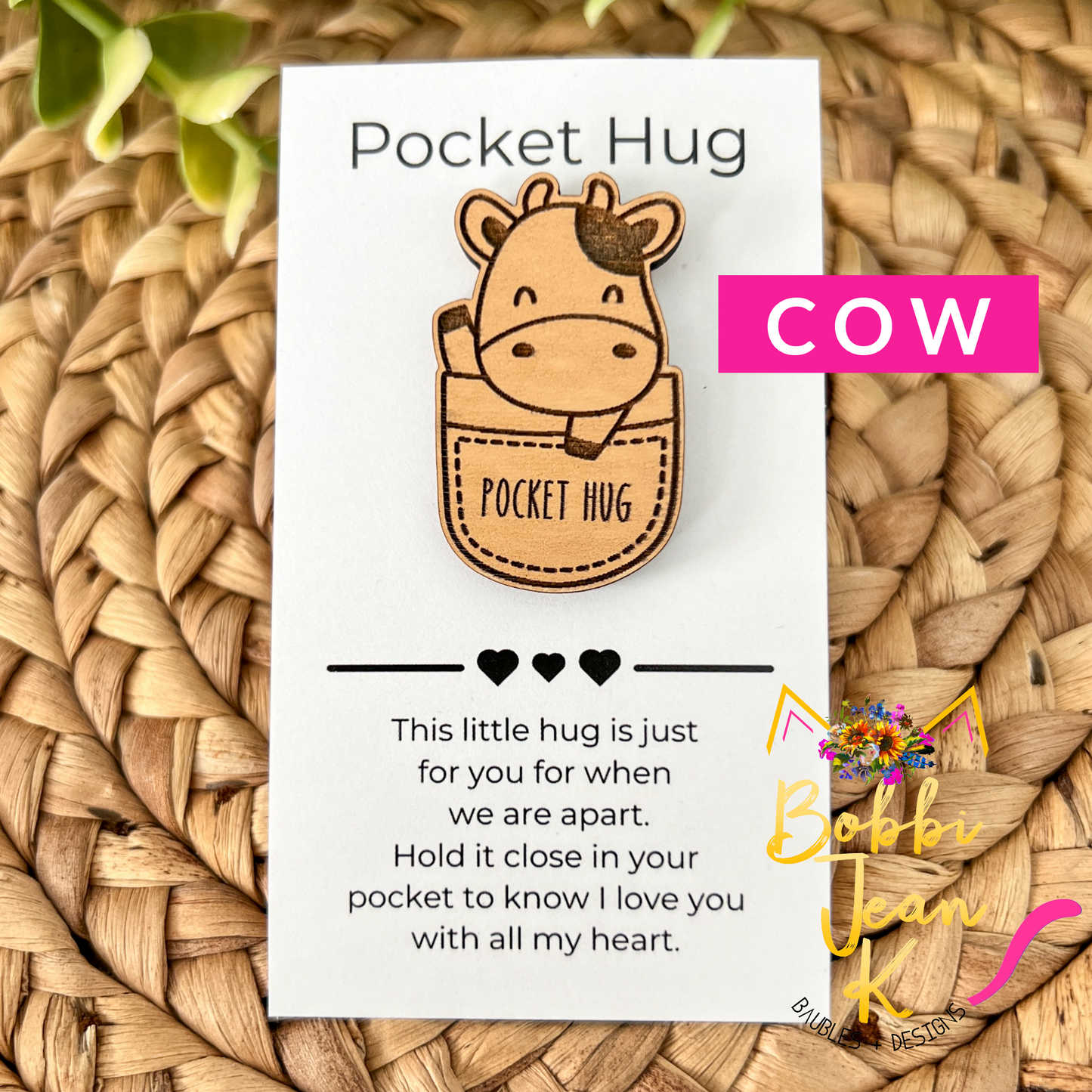 Pocket Hugs: Choose from 8 Animal Options