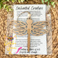 Dragonfly "Enchanted Creature" Wood Story Ornament & Car Charm