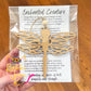 Dragonfly "Enchanted Creature" Wood Story Ornament & Car Charm