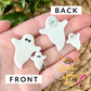 SALE: Ghost Clay Studs: Choose From 2 Sizes