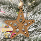 Starfish "Ripples of Kindness" Wood Story Ornament & Car Charm