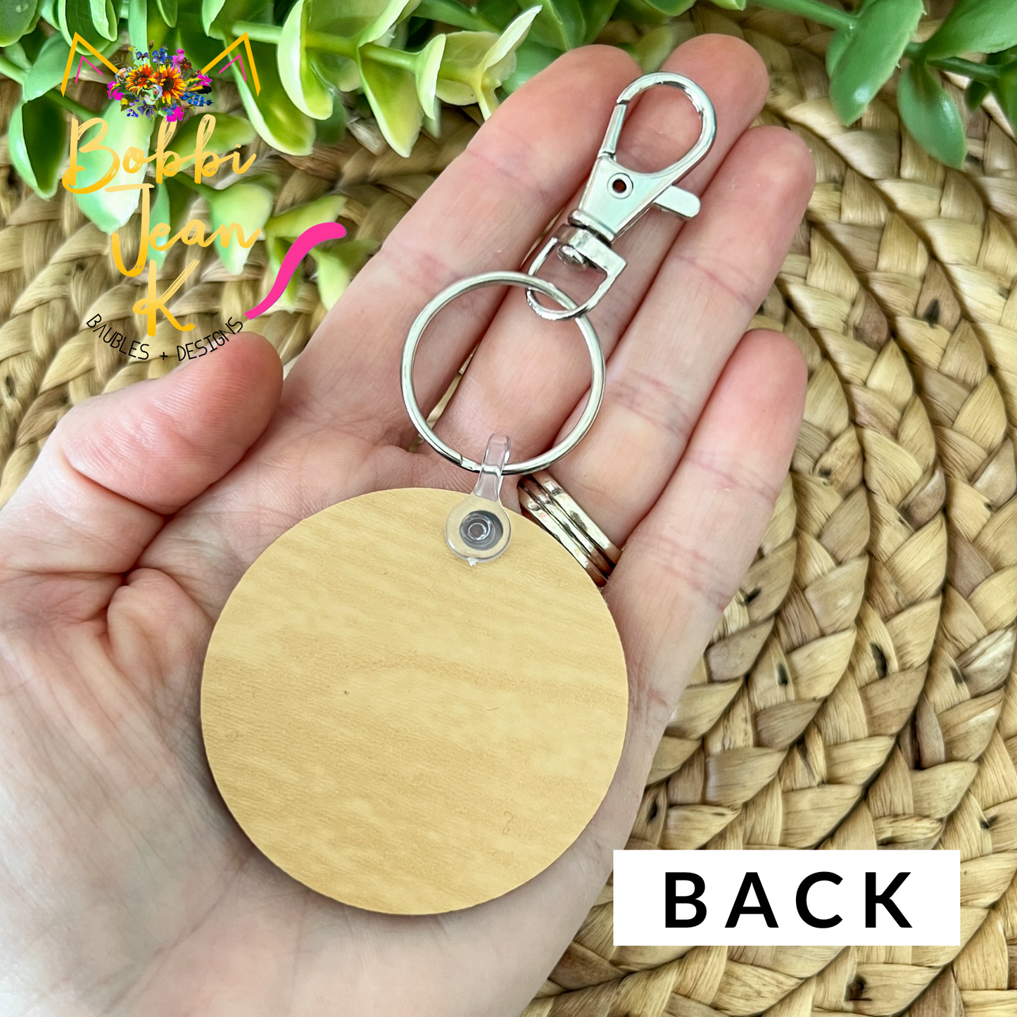 Faith-Based Wood Keychains: Choose From 6 Designs