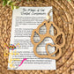 Cat Paw "The Magic of Our Soulful Companions" Wood Story Ornament - Option to Personalize