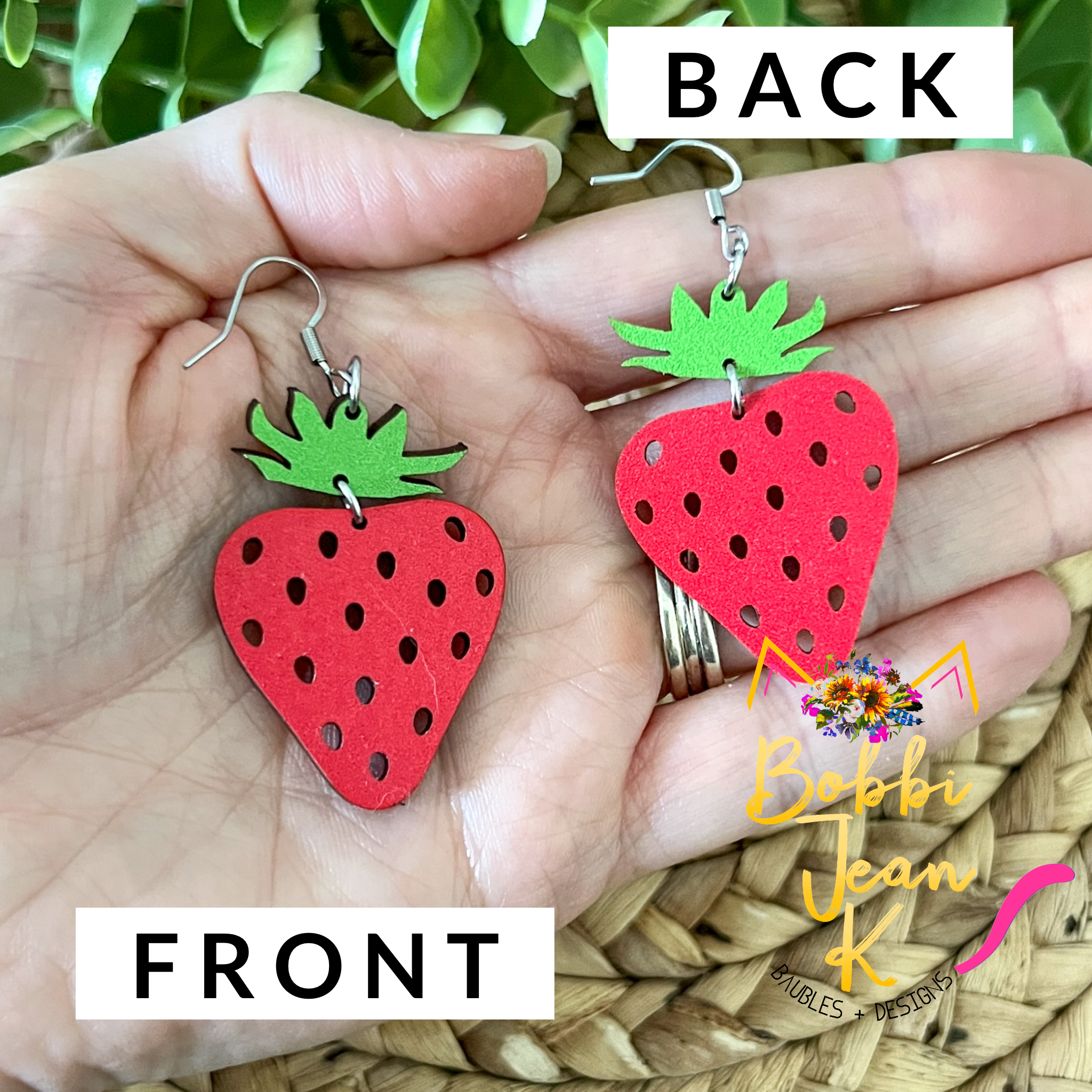 Amazon.com: 2 Pairs Fruit Earrings Strawberry Earrings Cherry Dangle  Earrings Cartoon Drop Earrings Gold Beach Earrings Strawberry Jewelry  Gifts: Clothing, Shoes & Jewelry