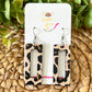 Leopard Wood Earrings: Choose from 3 Styles - LAST CHANCE