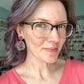 Mama Rainbow Acrylic Earrings - LAST CHANCE