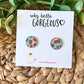 Why Hello Gorgeous Earring & Stud Card