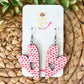 Mini Heart Wood Heart Earrings: Choose From 3 Styles