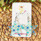 Starfish Print Acrylic Earrings: ONLY 4 TEARDROPS LEFT