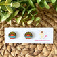 Hand Painted Sunrise/Sunset Wood Studs: Choose From 3 Styles