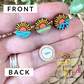 Hand Painted Sunrise/Sunset Wood Studs: Choose From 3 Styles