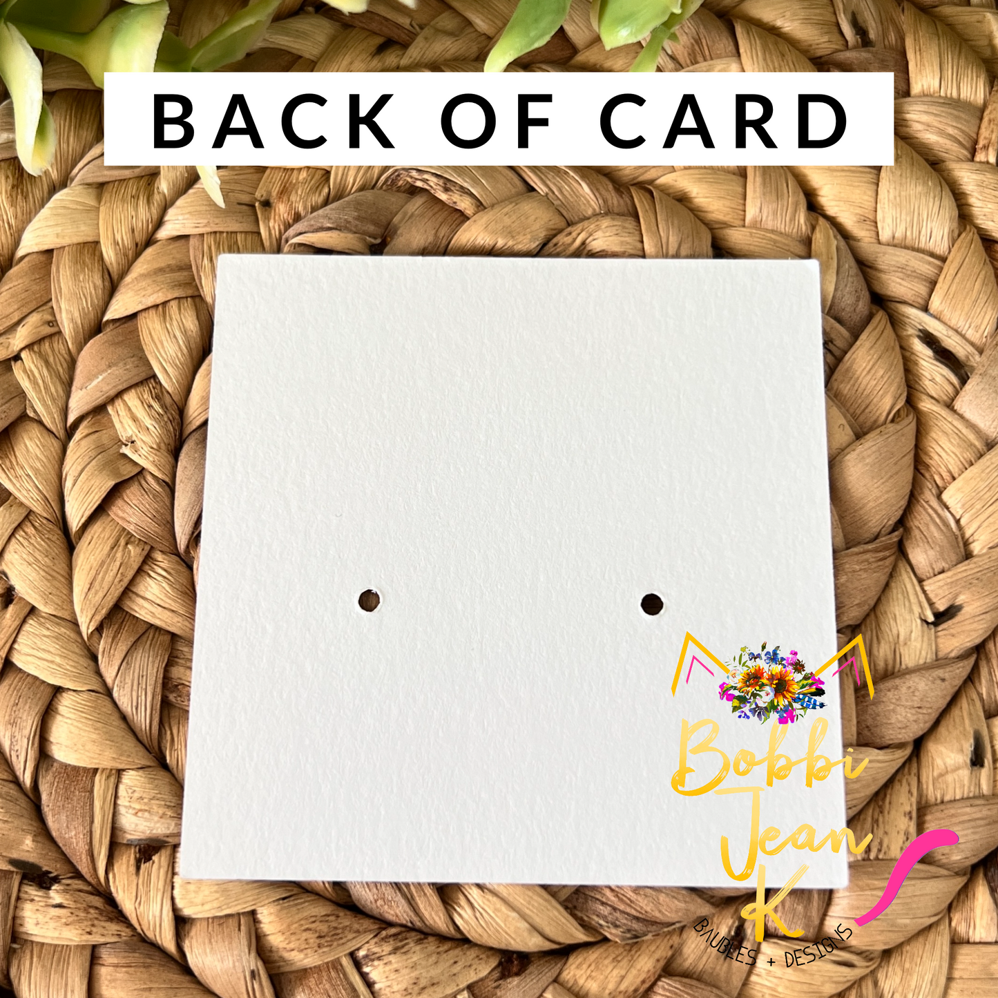 Oh So Very Lucky Earring & Stud Card Add-On for Gift-Giving (CARD ONLY)