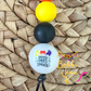 SALE: "HP Sisters Amuck" Silicone Beaded Keychain/Bag Charm