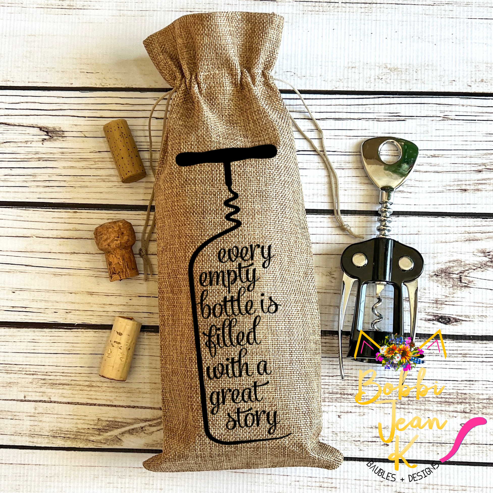 2 Bottle Gift Bag Silver – Turton Wines