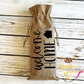 Wine Gift Bag: Welcome Home