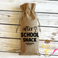 Wine Gift Bag: After School Snack