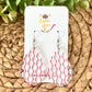 SALE: Baseball & Softball Acrylic Teardrop Earrings - LAST CHANCE (WAS $14)